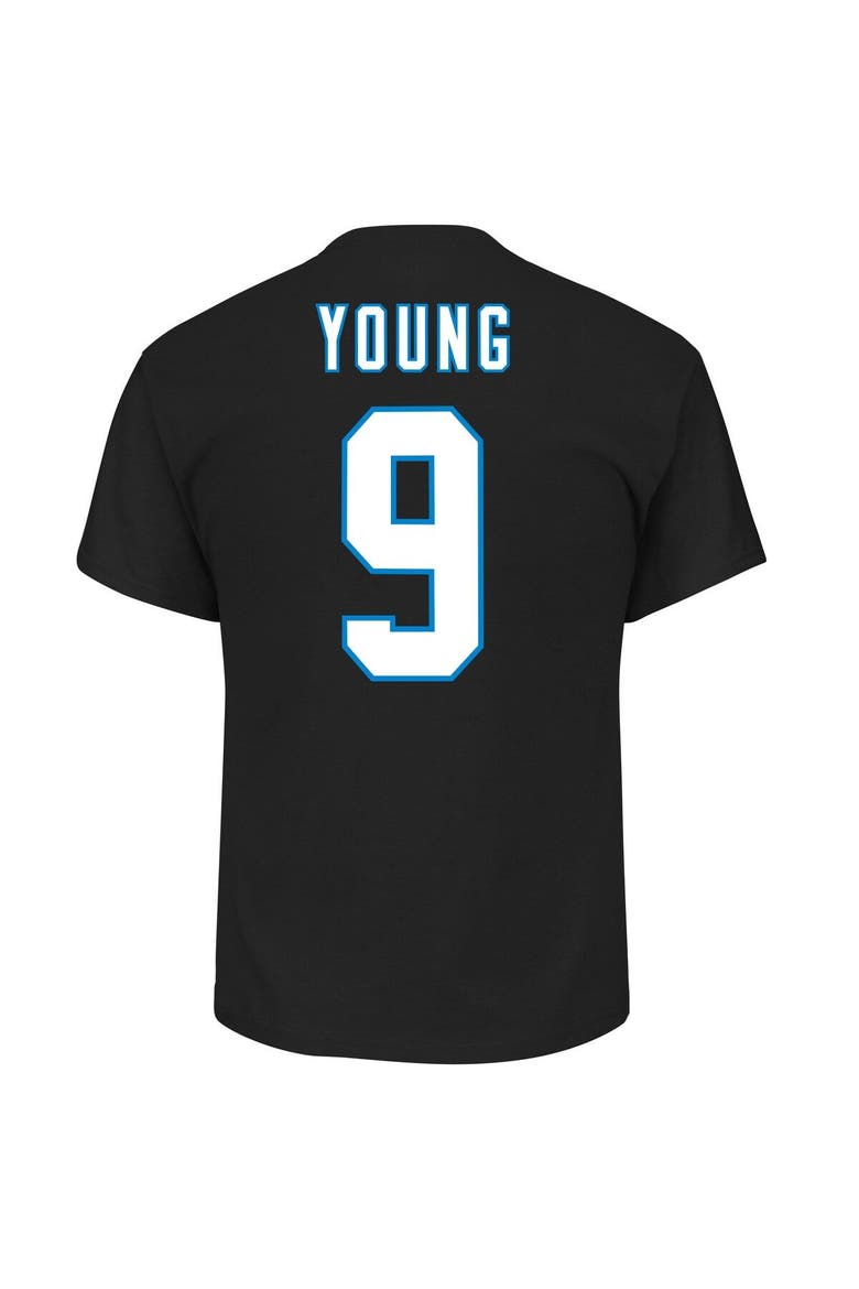 Men's Fanatics Branded Bryce Young Black Carolina Panthers Big & Tall Player Name & Number T-Shirt, Alternate, color, Black