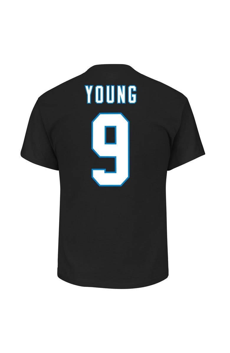 FANATICS Men's Fanatics Branded Bryce Young Black Carolina Panthers Big & Tall Player Name & Number T-Shirt, Alternate, color, Black