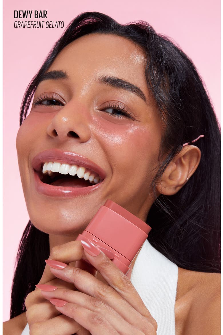 Dewy Bar Blush & Lip Balm, Alternate, color, GRAPEFRUIT GELATO