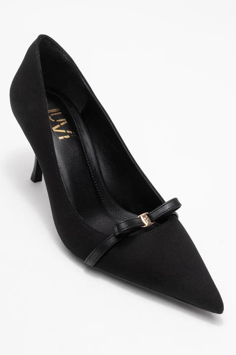 Annie Bow Pointed Toe Pump