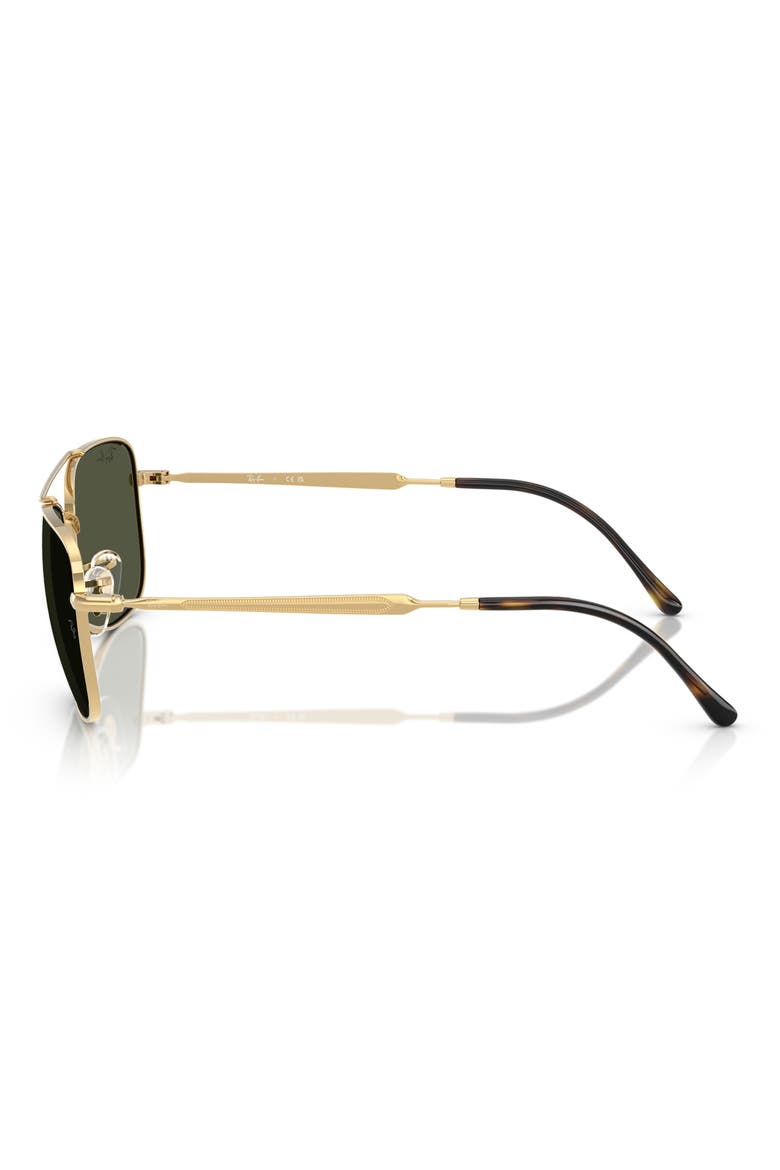 62mm Rectangular Sunglasses, Alternate, color, ARISTA