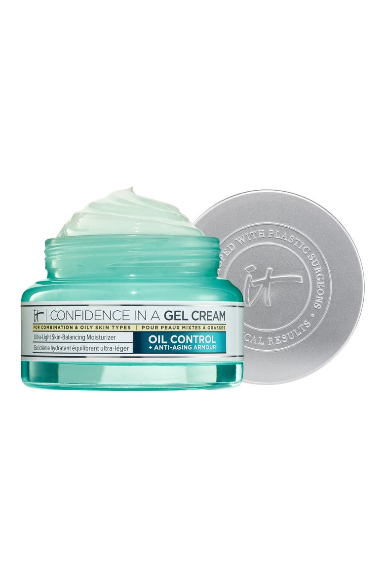 Confidence in a Gel Cream Ultra-Light Skin-Balancing Moisturizer, Main, color, NO COLOR