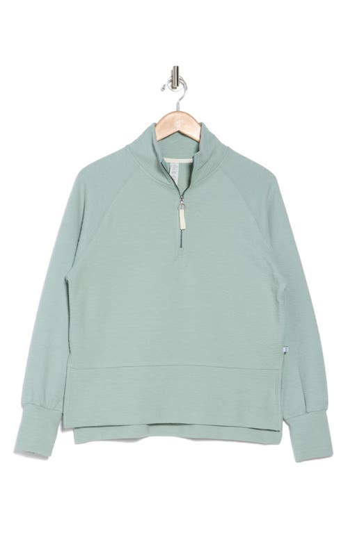 Balance Collection Tessa Quarter Zip Pullover In Jadeite