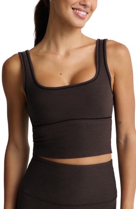 Spacedye Dynamic Performance Cropped Tank
