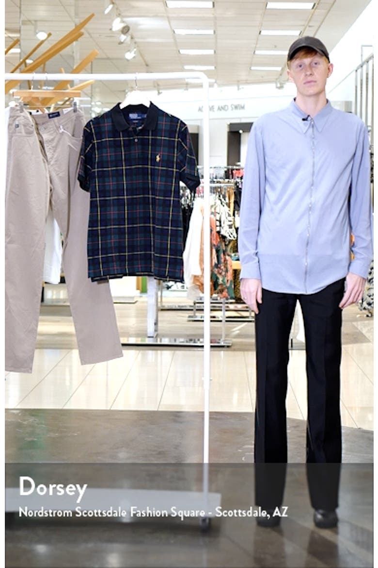 Plaid Cotton Piqué Polo video