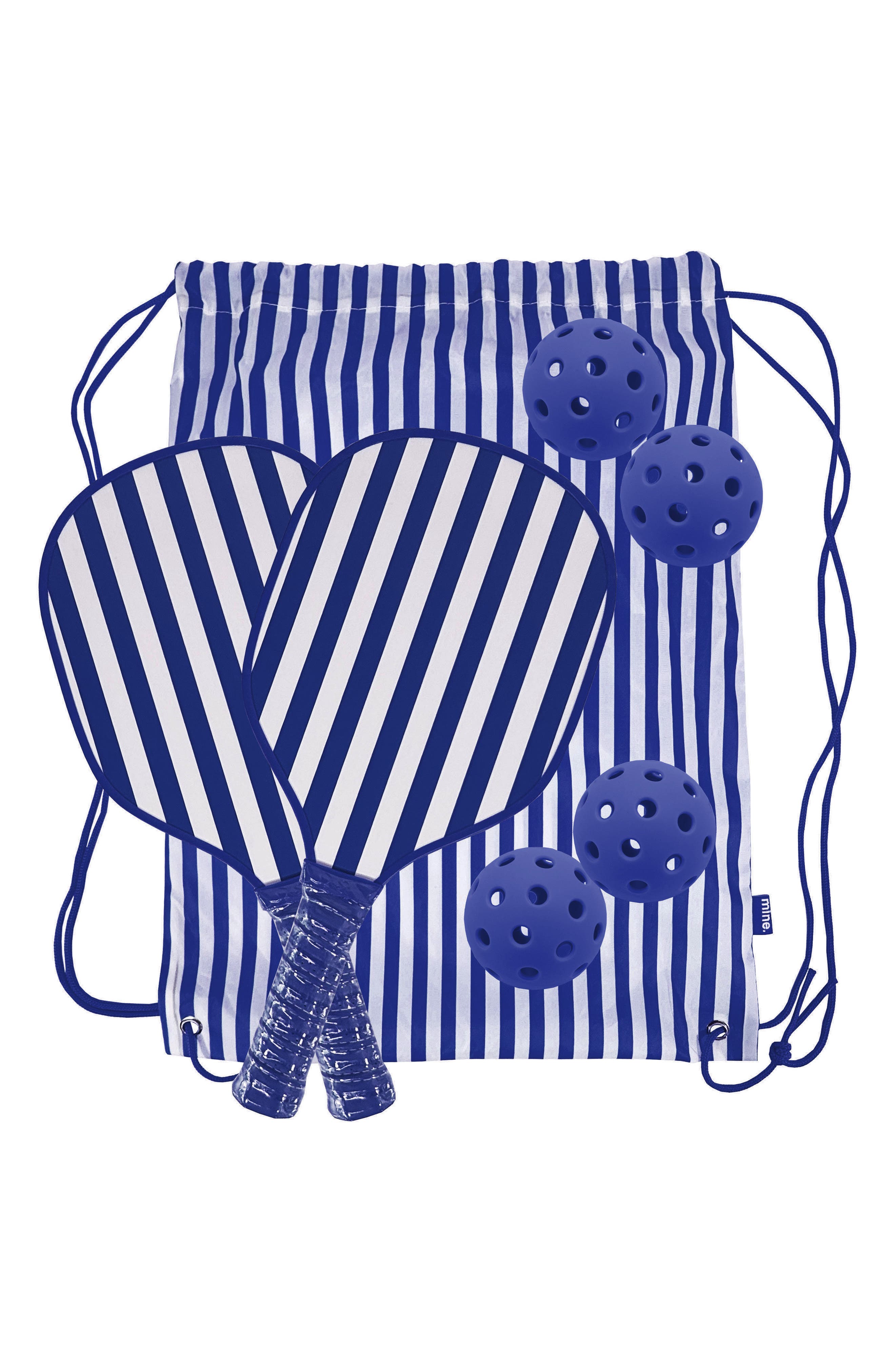 Cabana Stripes Pickleball Set