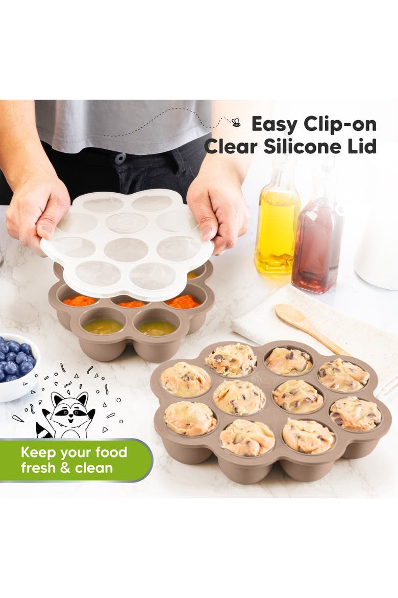 Prep Silicone Baby Food Tray, Alternate, color, Chai Latte