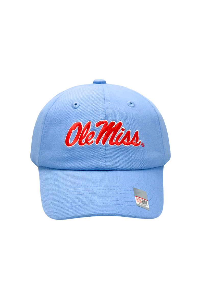 Ole Miss Rebels Baseball Hat, Main, color, Blue