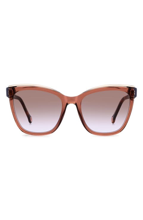 55mm Cat Eye Sunglasses