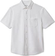Rhone Commuter Seersucker Short Sleeve Button-Up Shirt