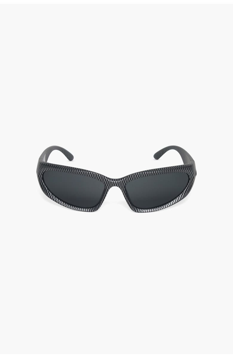THE CELECT Rap Sunglasses, Main, color, Grey