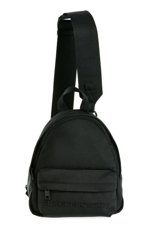 Mini Punch Nylon Sling Backpack
