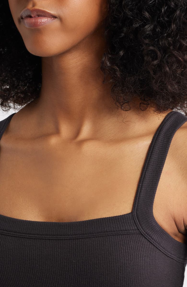 Florence by Mills Square Neck Bralette, Alternate, color, Black