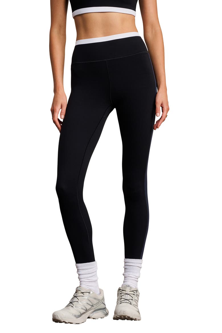 Revive Trio High Waist 7/8 Performance Leggings, Main, color, PURE BLACK