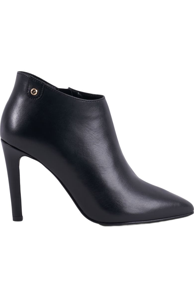 Stinaa.J Ivy Orthopedic Pointed Toe Booties, Main, color, Black Leather