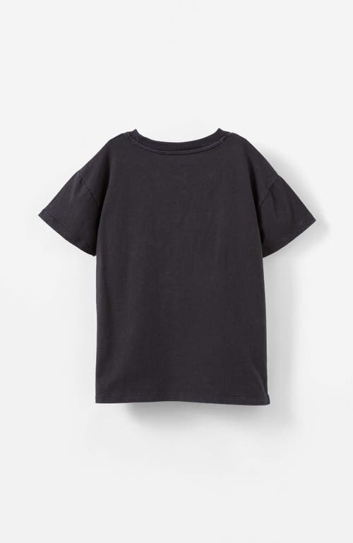 Shop Cotton On Kids Kid's Poppy Short Sleeve Graphic Print Tee In Bootscootin Washed Phantom