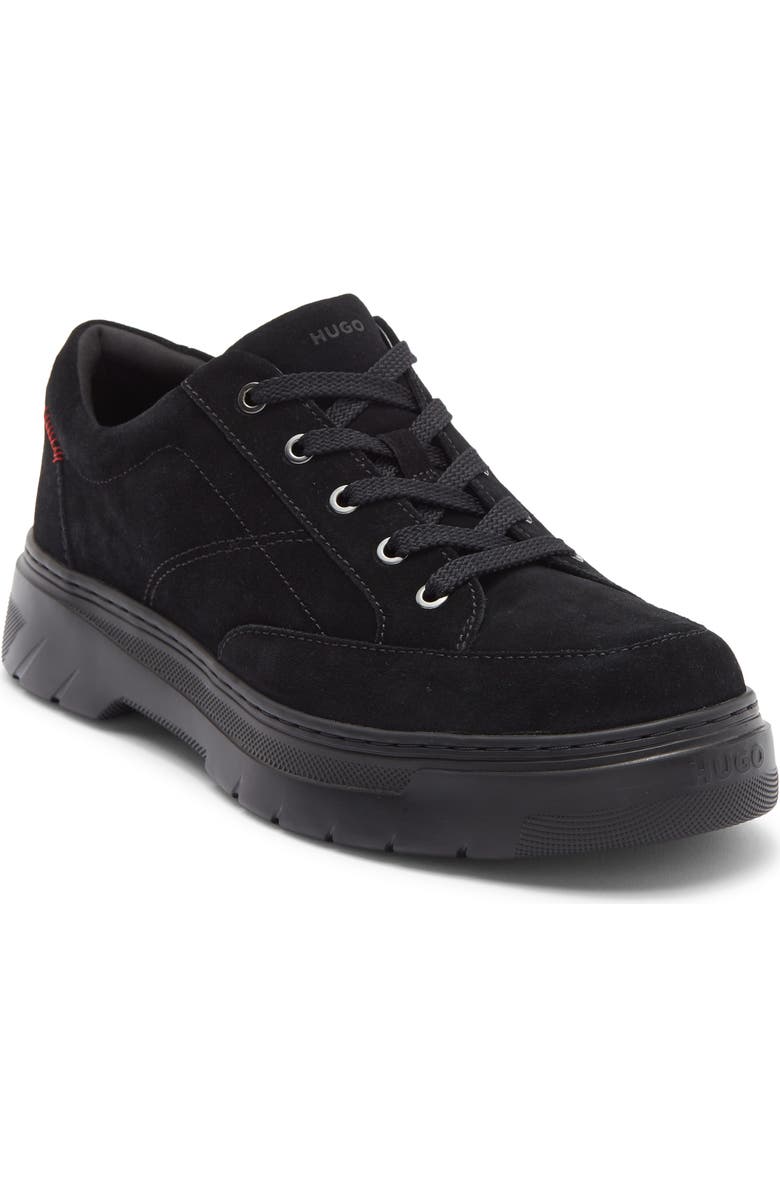 BOSS Urian Derby Sneaker, Main, color, Black