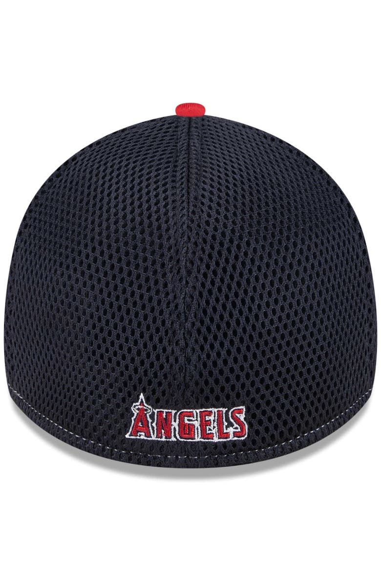New Era Men's New Era Red Los Angeles Angels Neo 39THIRTY Flex Hat, Alternate, color, Red
