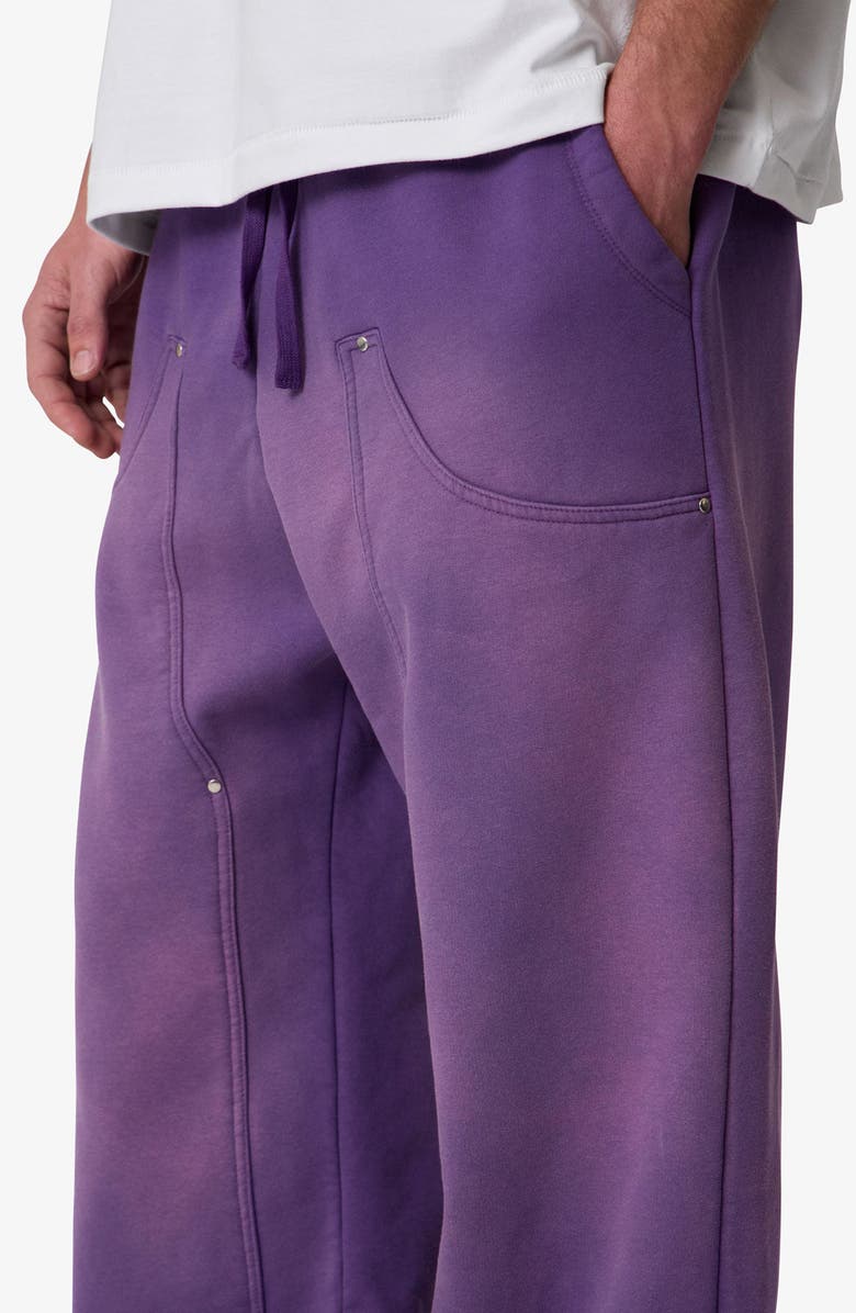 mnml West Baggy Fit Double Knee Sweatpants, Alternate, color,