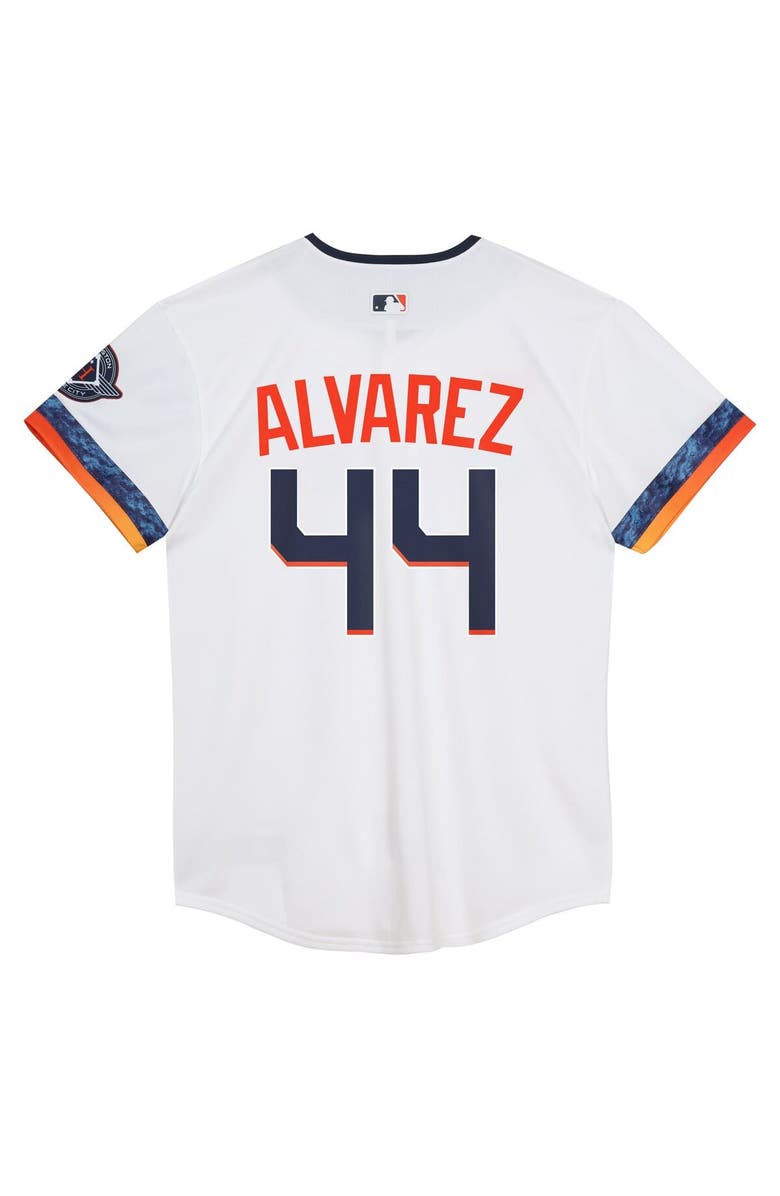 Nike Preschool Nike Yordan Alvarez White Houston Astros 2025 City Connect Limited Player Jersey, Alternate, color, White