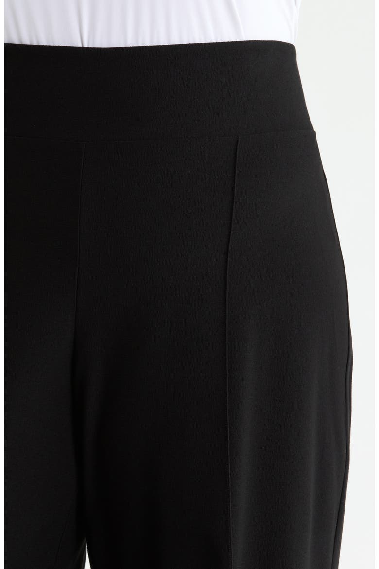 High Waist Wide Leg Pants, Alternate, color, BLACK