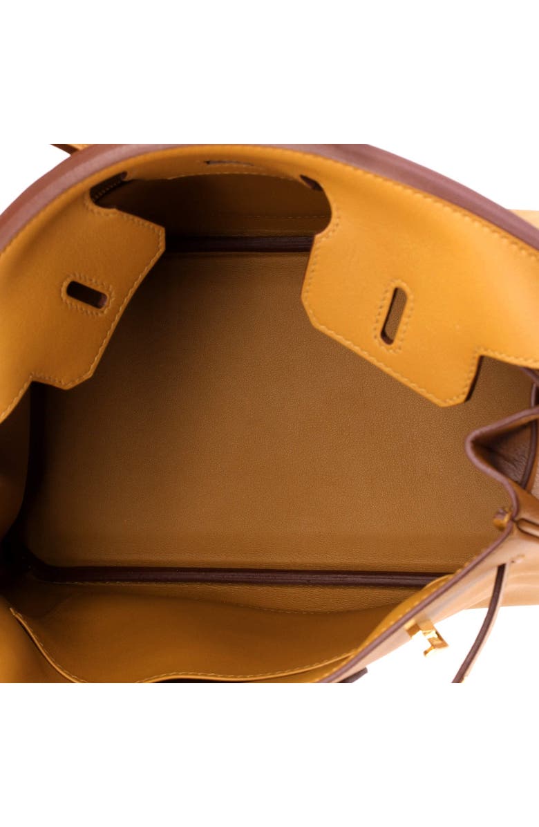 Pre-Owned Hermes Birkin Handbag Brown Swift with Gold Hardware 25, Alternate, color, Sesame