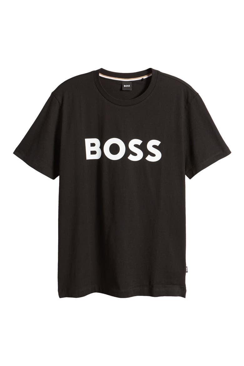 Tiburt Logo Graphic T-Shirt, Alternate, color, BLACK