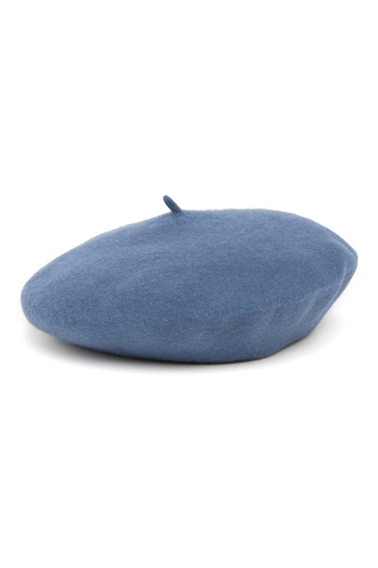 Classic Solid Beret, Main, color, BLUE MACAW