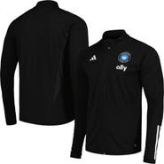 adidas Men's adidas Black Charlotte FC 2023 On-Field AEROREADY Full-Zip Training Top