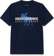 abercrombie kids Kids' Y2K Core Logo Graphic T-Shirt