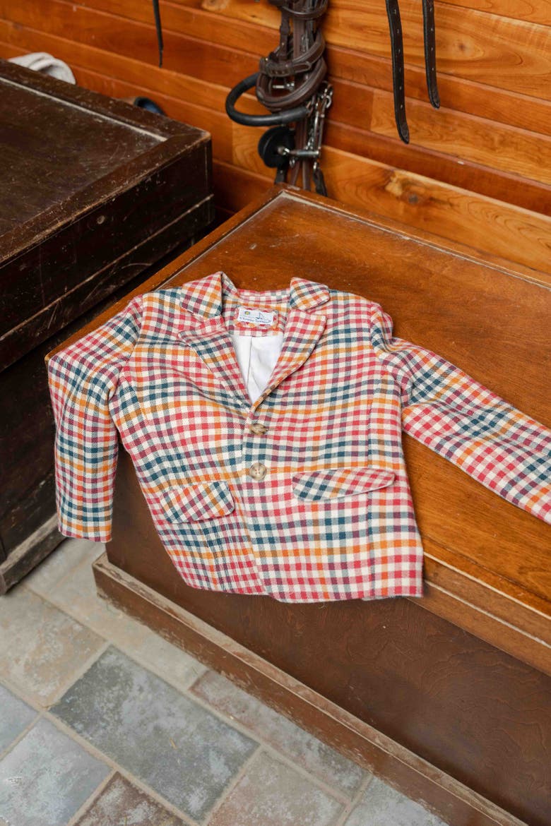 Plaid Blazer, Alternate, color, Multicolor Plaid