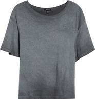 R13 Tight Waist Cotton & Cashmere T-Shirt