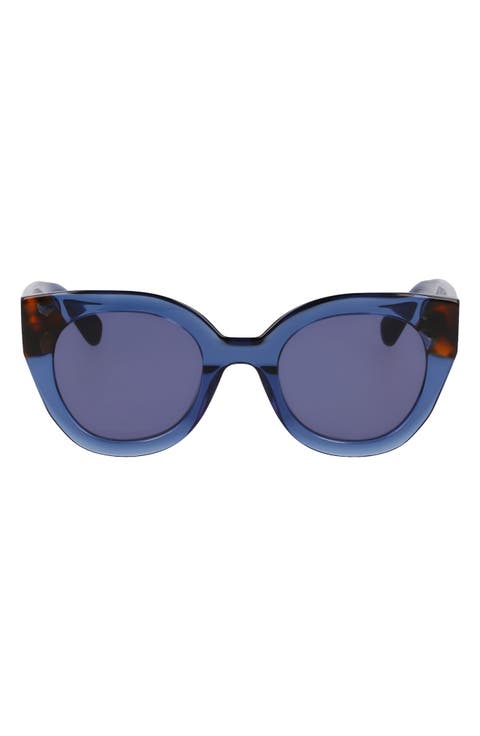 Heritage 49mm Small Round Sunglasses