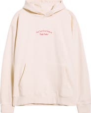 HAPPY CAMP3R You Can't Pour Embroidered Cotton Blend Hoodie