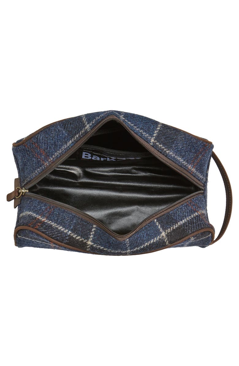 Barbour Tartan Dopp Kit, Alternate, color,
