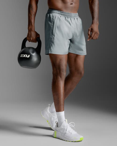 2xu Motion 5 Inch Shorts In White