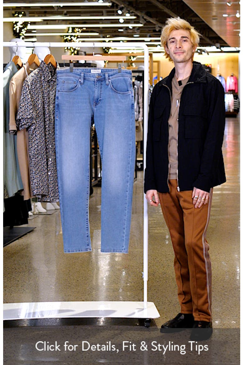 Slim Straight Leg Jeans video