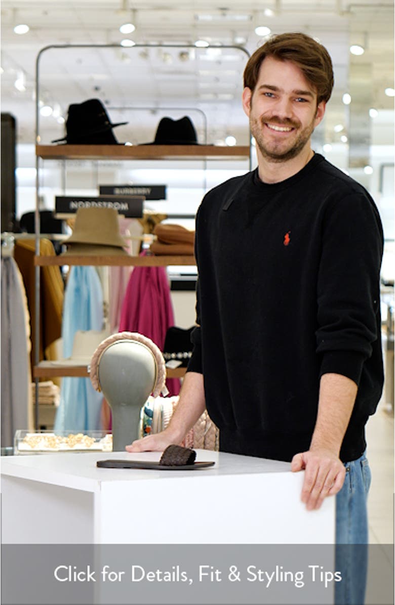 The Cora Woven Slide Sandal, sales video thumbnail