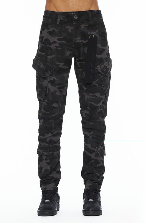 Rocker Slim Straight Cargo Jeans