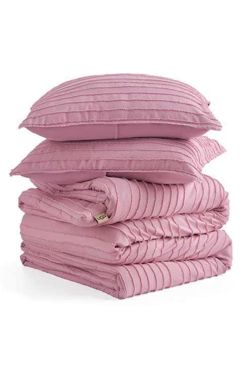 Devon Texture Comforter & Shams Set
