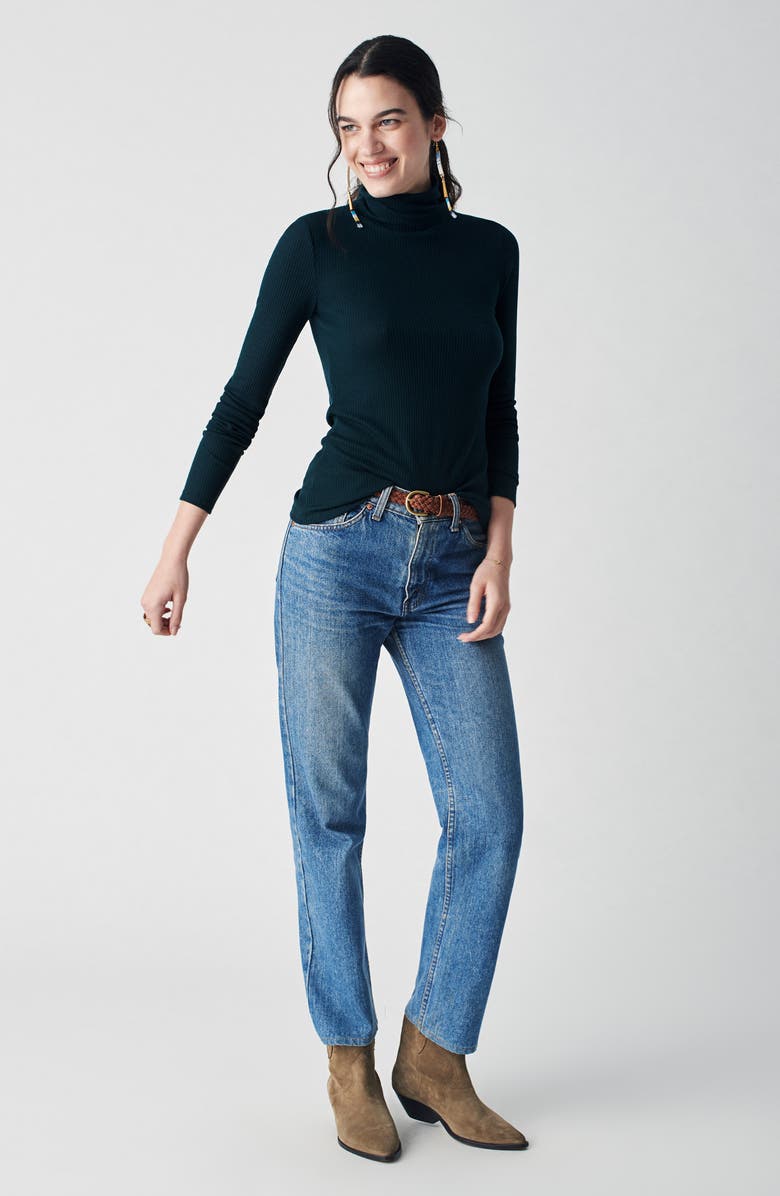 Faherty Legend Roscoe Rib Turtleneck, Alternate, color, 