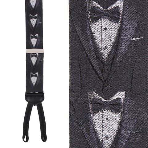 The Formal Affair Sik Novelty Formal End Suspenders (Braces)