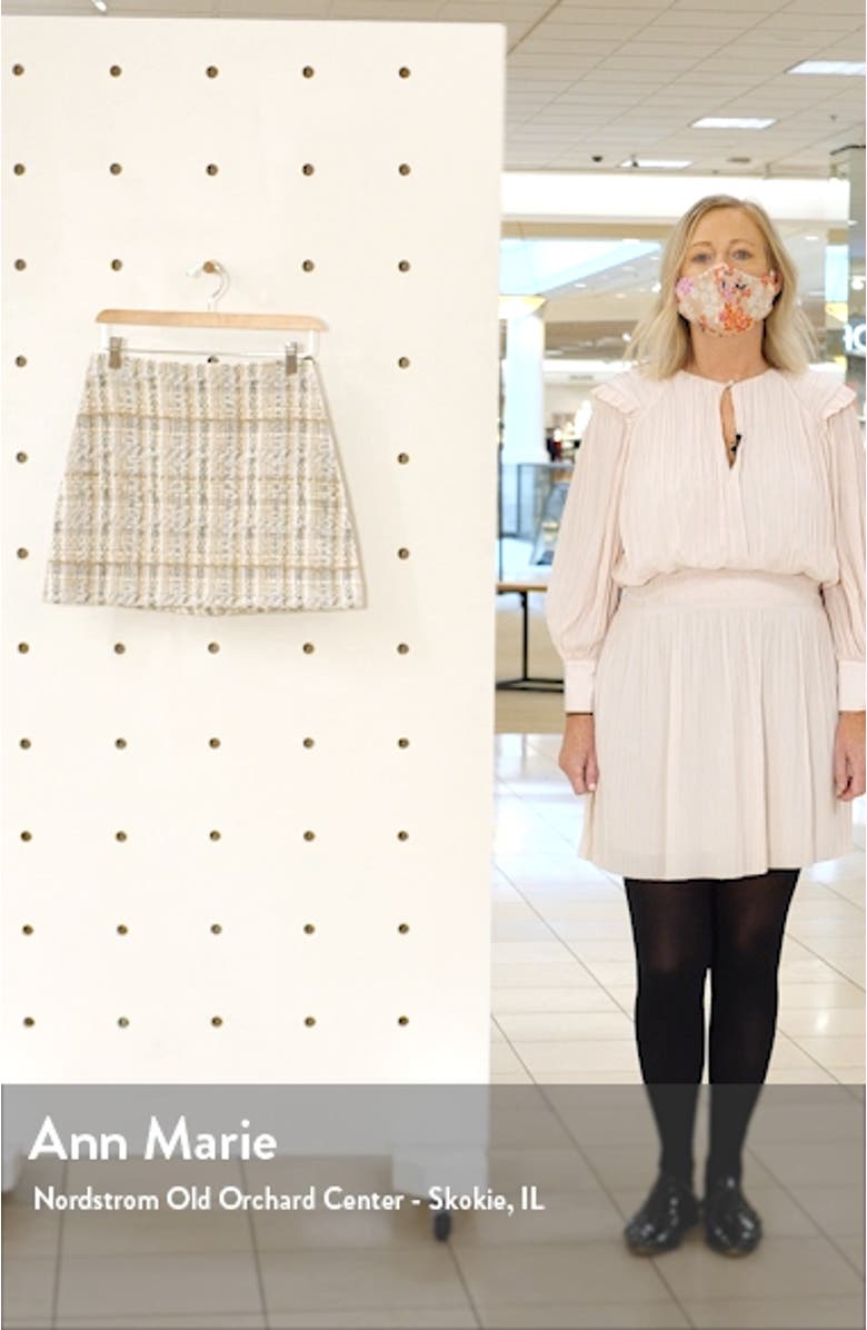 Riley Clean Waist A-Line Miniskirt, sales video thumbnail