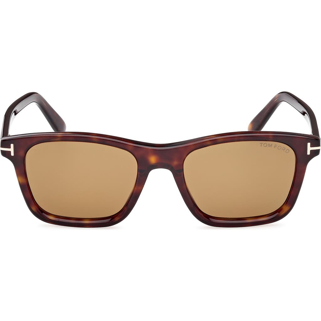 Tom Ford Barron 54mm Square Sunglasses