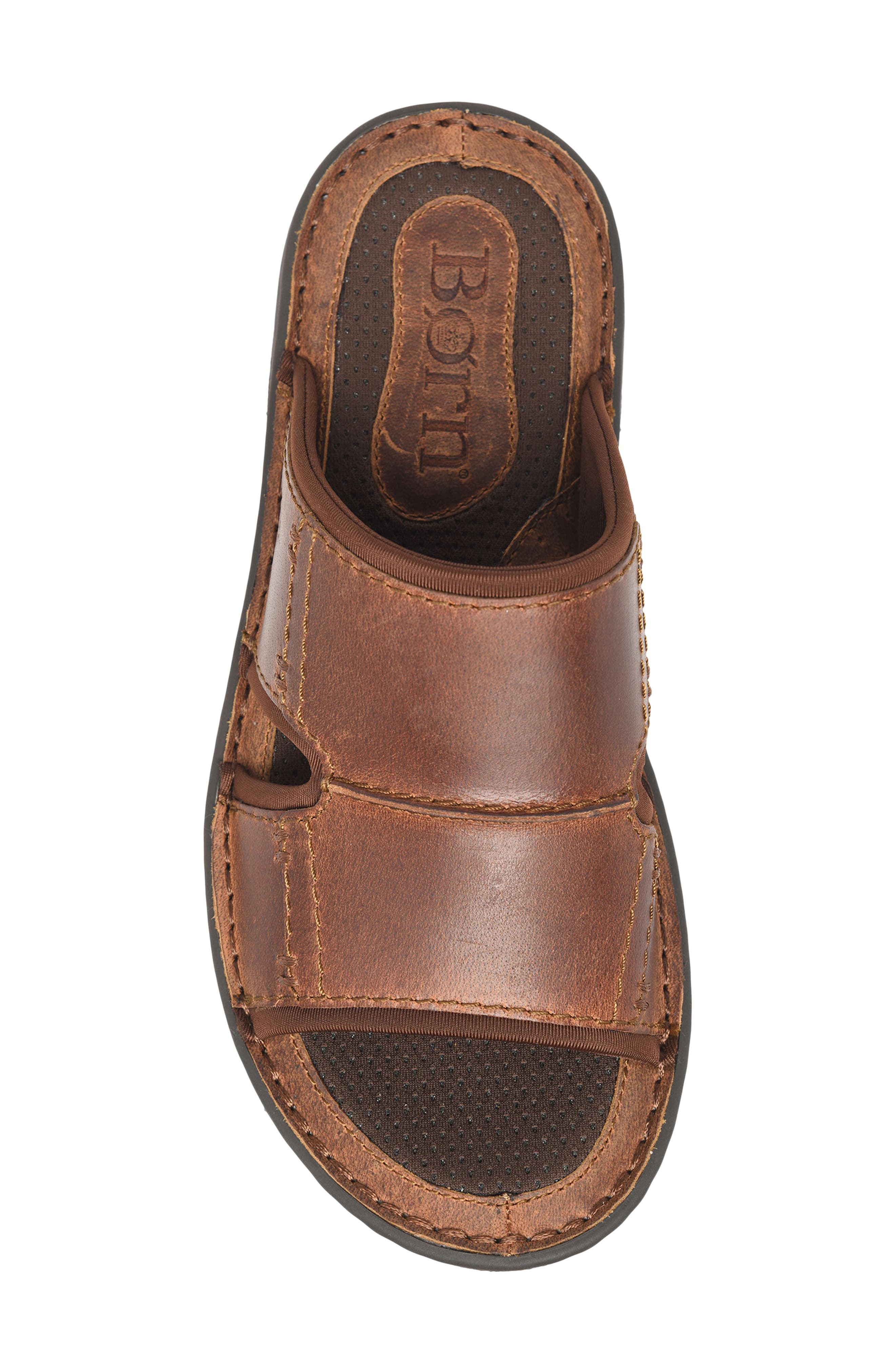 Børn Maldon Slide Sandal, Alternate, color, Rust