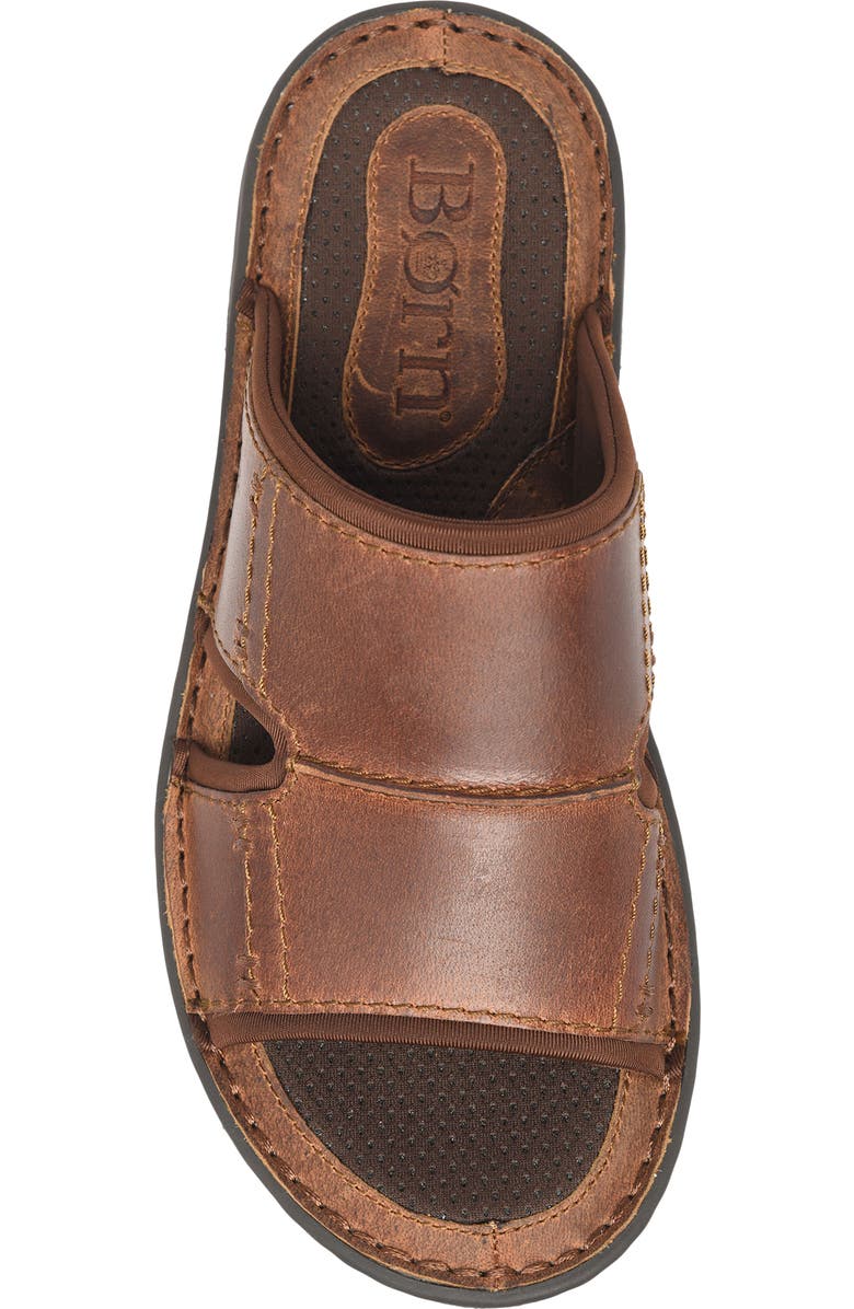 Børn Maldon Slide Sandal, Alternate, color, Rust