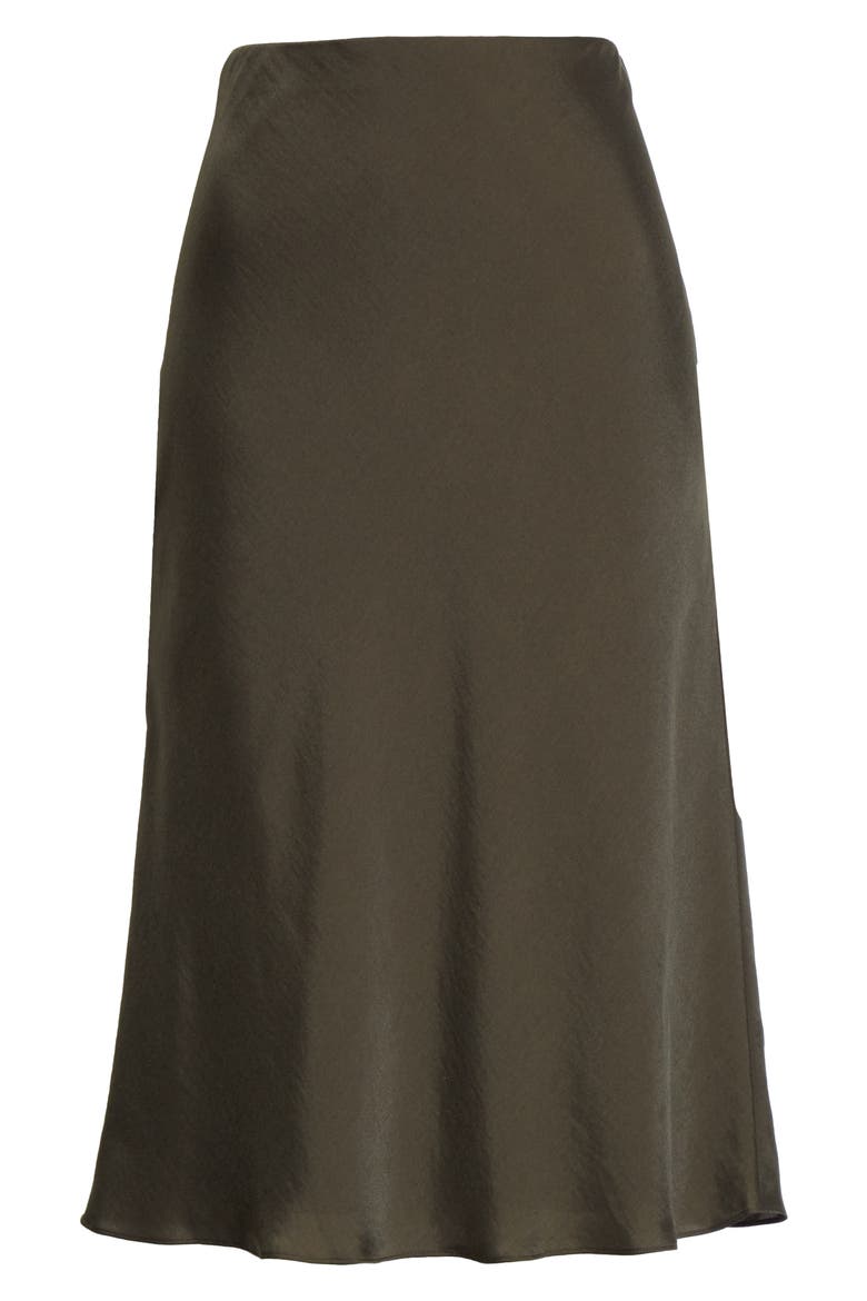 Woven Skirt, Alternate, color, OLIVE