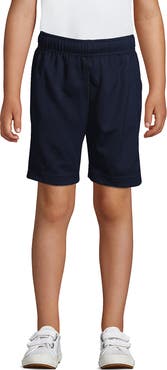 Lands' End School Uniform Boys Mesh Gym Shorts