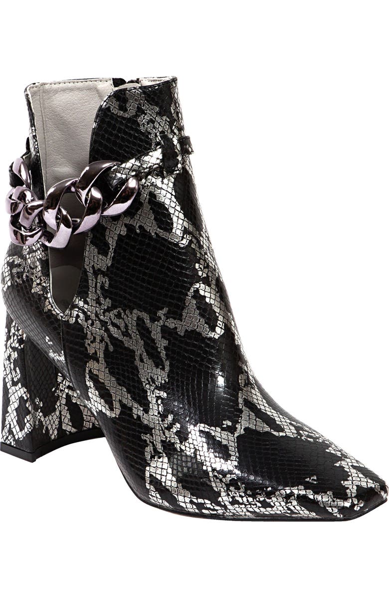 NINETY UNION Rye Snake Print Boot, Main, color, Black Snake