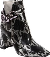 NINETY UNION Rye Snake Print Boot